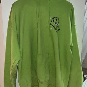 This hoodie is a little stained